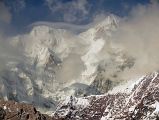 06 Gasherbrum II E and Gasherbrum II Morning From Hill Above Gasherbrum North Base Camp In China 